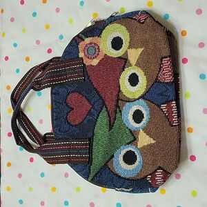 Canvas Owl Bag